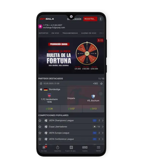 App de Betsala