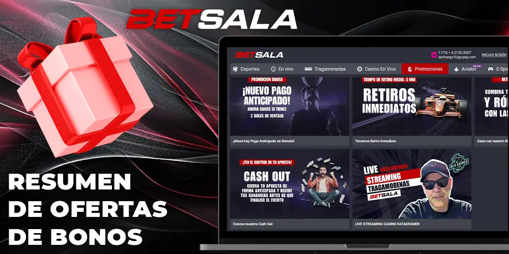 Resumen de Ofertas de Bonos de Betsala